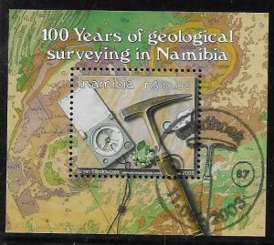 2003   NAMIBIA  - SG.  MS  952  - GEOLOGICAL SURVEY CENTENARY - USED