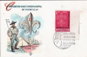 Argentina 1961 Sc 723 Maximum Card 