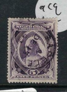 Niger Coast Protectorate SG 49a Sapele CDS VFU (1dvi) 