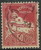 Algeria - 50  - Used  - SCV-0.25