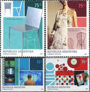 188593 MNH ARGENTINA 2005 DISEÑO