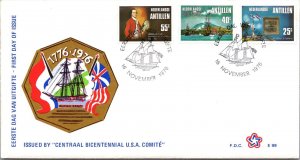 Netherlands Antilles 1976 FDC - US Bicentennial - J8516