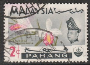 Malaya Pahang Scott 84 - SG88, 1965 Flowers 2c used