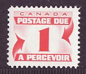 Canada #J21 First Issue Postage Due MNH single