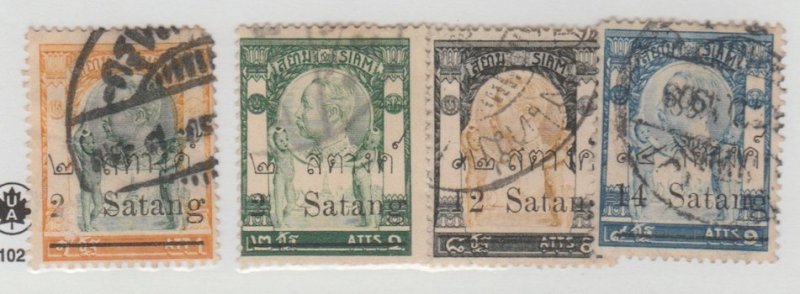 Thailand Scott #128,130,136-137 Stamp - Used Set - XYZ