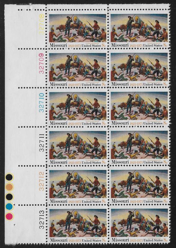 UNITED STATES SC# 1426  PB/12 VF/MNH