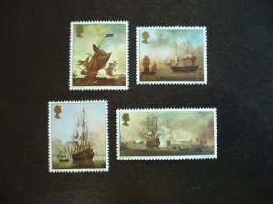 Stamps - Jersey - Scott# 116-119 - Mint Never Hinged Set of 4 Stamps