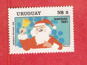 URUGUAY SCOTT#1119 1981 $2 CHRISTMAS - MNH