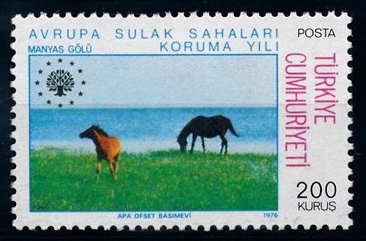 [65563] Turkey 1976 Horses From Set MLH