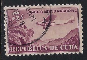 Cuba C12 VFU AIRPLANE Z6-146-8