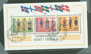 Faroe Islands #101  Souvenir Sheet