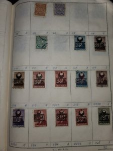 Dealer Stamp Approval Book Sweden, Switzerland, Turkey, UAR