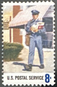 Scott #1497 1973 8¢ Postal Service Employees Letter Carrier MNH OG