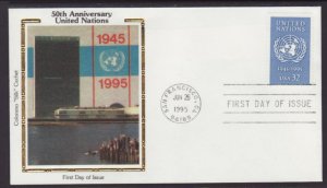 US 2974 United Nations Colorano U/A FDC