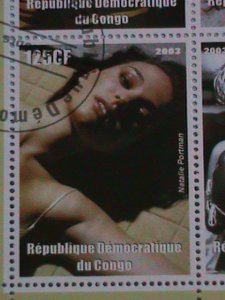 CONGO STAMP:2003 FAMOUS NUDE PAINTING CTO-STAMP S/S SHEET