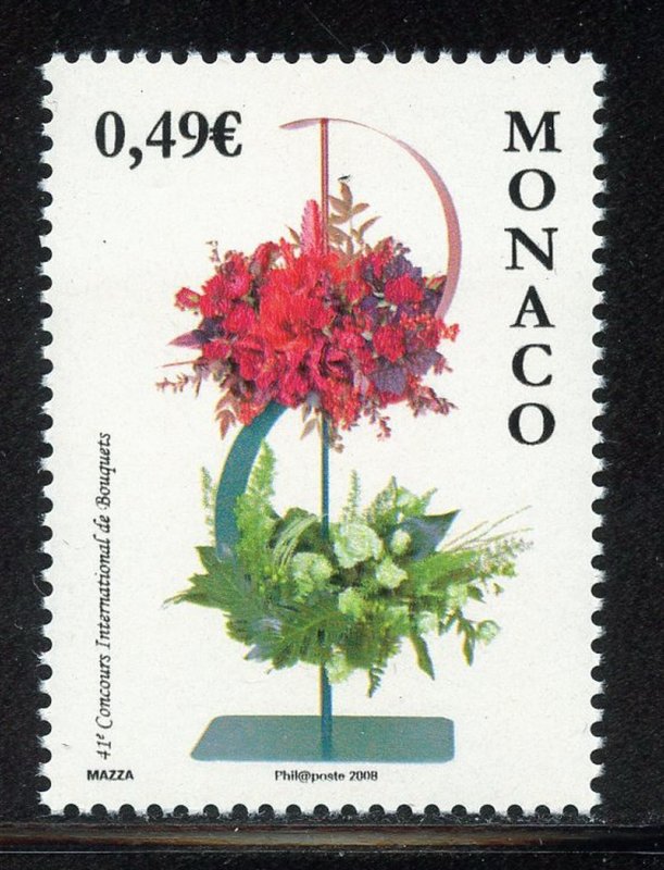 Monaco 2473 MNH,  41st. International Flower Show Issue from 2008.