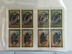 Manama Ajman State Fish cancelled  stamps sheet  R27561
