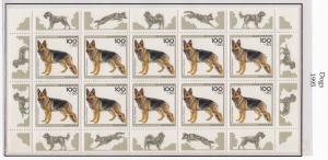 Germany Pane Dogs 3, MNH