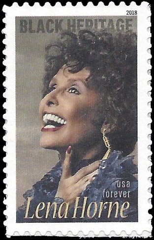 #5259 (50c Forever) Black Heritage Lena Horne 2018 Mint NH