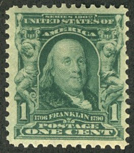 MALACK 300 F/VF OG NH, post office fresh, nice! b1580