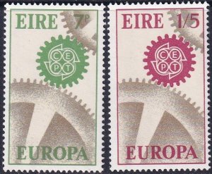 Ireland SC# 232 - 233 fvf/mnh, Europa