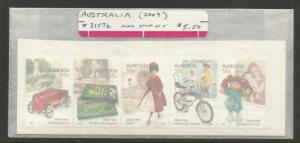 Australia  #3157b  MNH Strip of 5 (2009)  c.v. $5.50