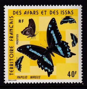 Afars and Issas 393 Butterflies MNH VF