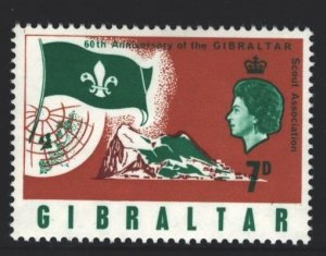 Gibraltar Sc#210 MNH