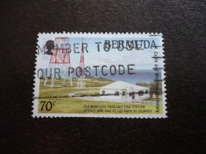 Stamps - Bermuda - Scott# 603 - Used Part Set of 1 Stamp