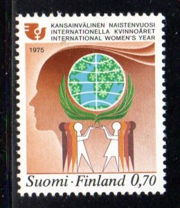 Finland Sc 579 1975 International Womens Year stamp mint NH