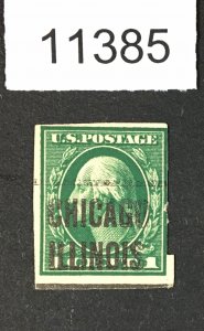 MOMEN: US STAMPS #481 SCHERMACK TYPE-III USED LOT #11385