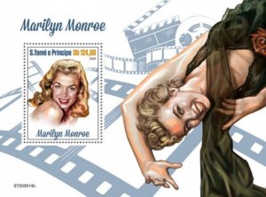 St Thomas - 2020 Actress Marilyn Monroe - Stamp Souvenir Sheet - ST200514b