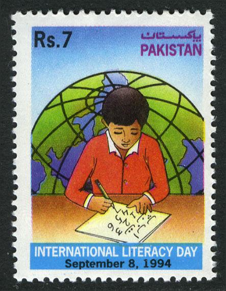 Pakistan 806, MNH. Intl. Literacy Day, 1994