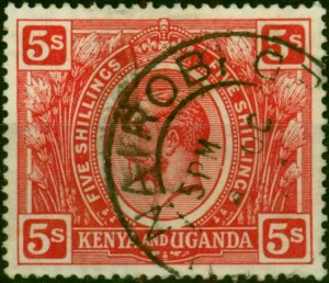 KUT 1922 5s Carmine-Red SG92 Fine Used