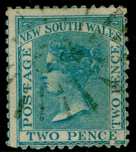 AUSTRALIA - New South Wales SG199, 2d pale blue, USED.