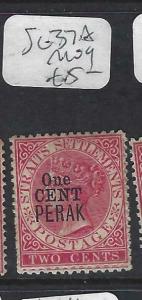 MALAYA PERAK (P0702B)  QV  1C/2C  SG 37A     MOG