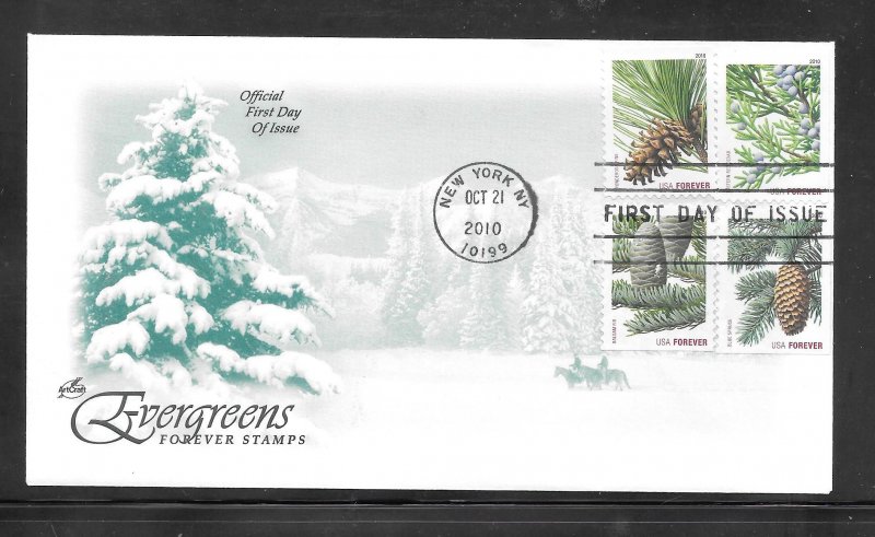 Just Fun Cover #4478-81 FDC Artcraft Cachet. (A1376)