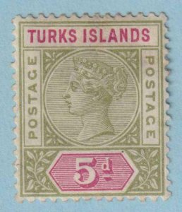 TURKS ISLANDS 57  MINT HINGED OG * NO FAULTS VERY FINE! - VOK