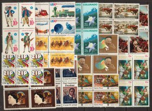 U S MINT B/4 Se-tenant etc FV $4.88 ⭐⭐⭐⭐⭐