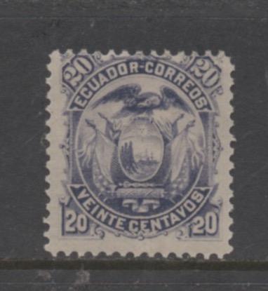 Ecuador Scott# 16  unused OG hinged