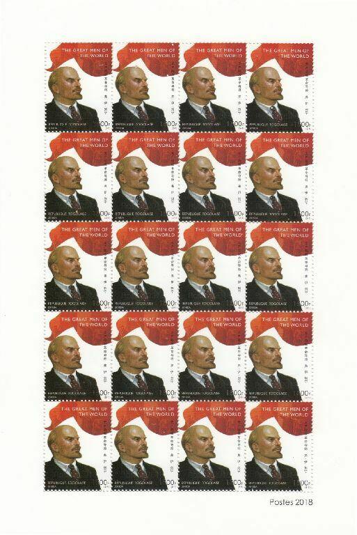 Z08 TG18504c TOGO 2019 Lenin MNH ** Postfrisch