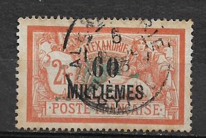 COLLECTION LOT #780 FRANCE OFFICES IN EGYPT # 60 1923