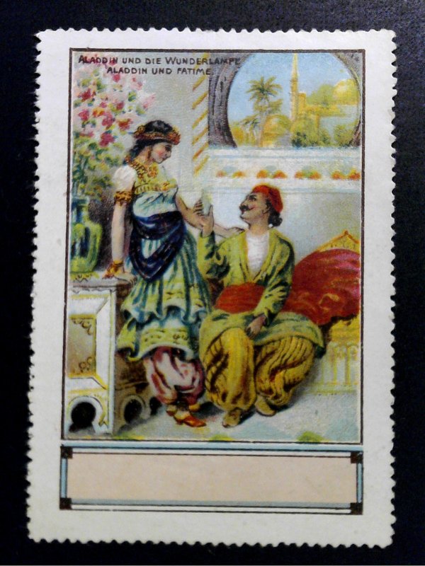 German Poster Stamp - 1001 Nights - Sinbad's Second Adventure