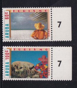 Aruba  #27-28  MNH  1987 tourism