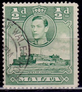 Malta 1938-1943, KGVI, sc#192, used