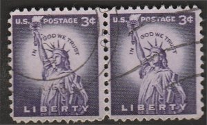 # 1035 USED WET PRINT STATUE OF LIBERTY    