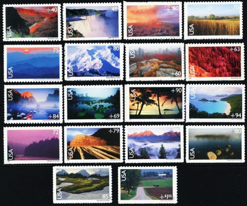 1999-2012 Year Sets of 18 Mint NH Airmail Stamps - Stuart Katz