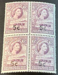 BECHAUNALAND # 174a-MINT NEVER/HINGED---BLOCK OF 4---1961