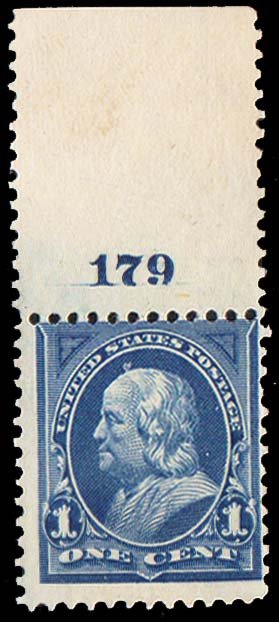 United States Scott 264 Mint never hinged.