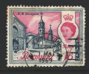 Bermuda Sc#185A Used